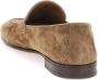 BRUNELLO CUCINELLI Bruine Suède Penny Loafer Moccasins Brown Heren - Thumbnail 2