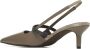 BRUNELLO CUCINELLI Taupe Leren Slingback Pumps met Monili Versiering Gray Dames - Thumbnail 3