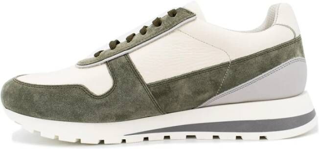 BRUNELLO CUCINELLI Veelzijdige Suède Hardloopschoenen Multicolor Heren