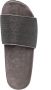 BRUNELLO CUCINELLI Versierde Leren Slippers Gray Dames - Thumbnail 2