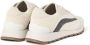 BRUNELLO CUCINELLI Witte canvas en suède lage sneakers White Dames - Thumbnail 5