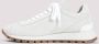 BRUNELLO CUCINELLI Witte Enkellaarzen Elegante Stijl White Dames - Thumbnail 2