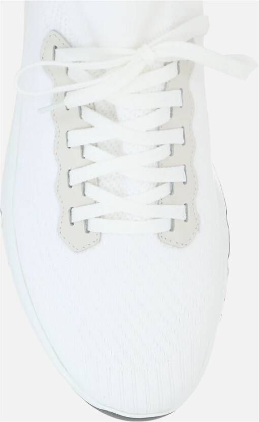 BRUNELLO CUCINELLI Witte Katoenen Low-Top Sneakers White Heren