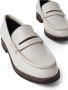 BRUNELLO CUCINELLI Witte Leren Platte Schoenen met Kettingdetail White Dames - Thumbnail 2