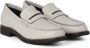 BRUNELLO CUCINELLI Witte Leren Platte Schoenen met Kettingdetail White Dames - Thumbnail 3