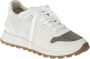 BRUNELLO CUCINELLI Witte platte schoenen met kostbaar detail White Dames - Thumbnail 2