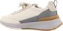 BRUNELLO CUCINELLI Witte Sneakers Veters Rubber Zool Italië White Heren - Thumbnail 3