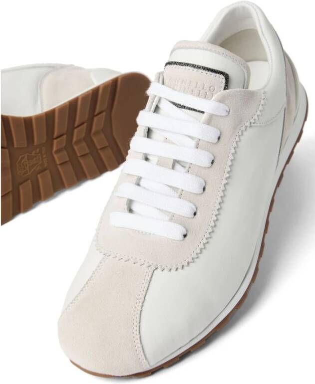 BRUNELLO CUCINELLI Witte Sneakers voor een stijlvolle look White Dames