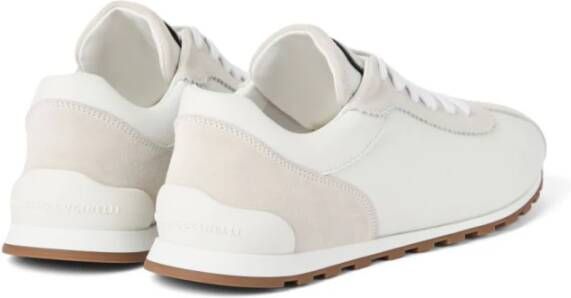 BRUNELLO CUCINELLI Witte Sneakers voor een stijlvolle look White Dames