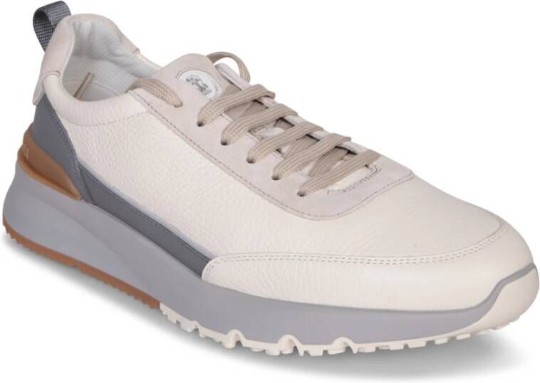 BRUNELLO CUCINELLI Witte Sneakers voor Mannen White Heren