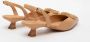 Bruno Premi Beige Gesloten Teen Sandalen met Juweelgesp Beige Dames - Thumbnail 4