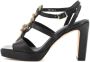 Bruno Premi Platform Sandalen Black Dames - Thumbnail 2