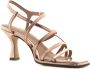 Bruno Premi Sandalen met Sleehak Beige Dames - Thumbnail 3