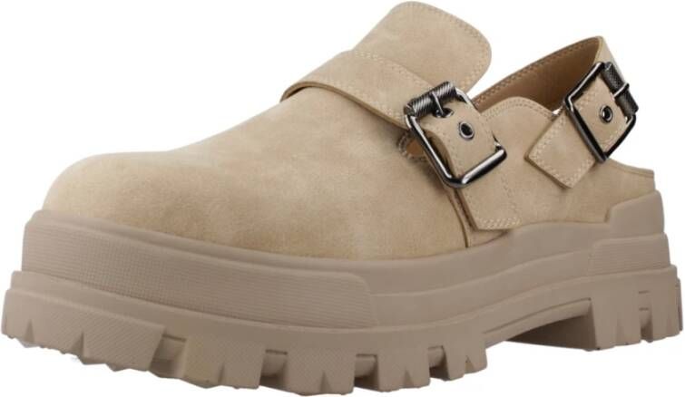 Buffalo Aspha Klomp Sandaal Beige Dames