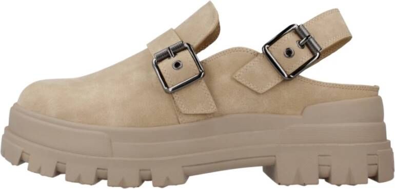 Buffalo Aspha Klomp Sandaal Beige Dames