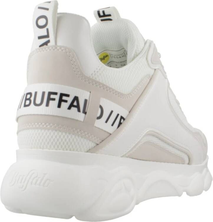 Buffalo Chai Sneakers White Heren