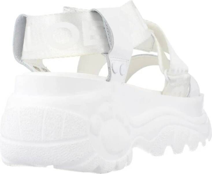 Buffalo Chunky Sole Classic Sandals White Dames