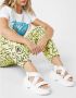 Buffalo Chunky Sole Classic Sandals White Dames - Thumbnail 7