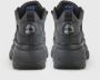 Buffalo Zilveren Platform Sneakers voor Vrouwen Black Dames - Thumbnail 6