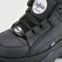 Buffalo Zilveren Platform Sneakers voor Vrouwen Black Dames - Thumbnail 8