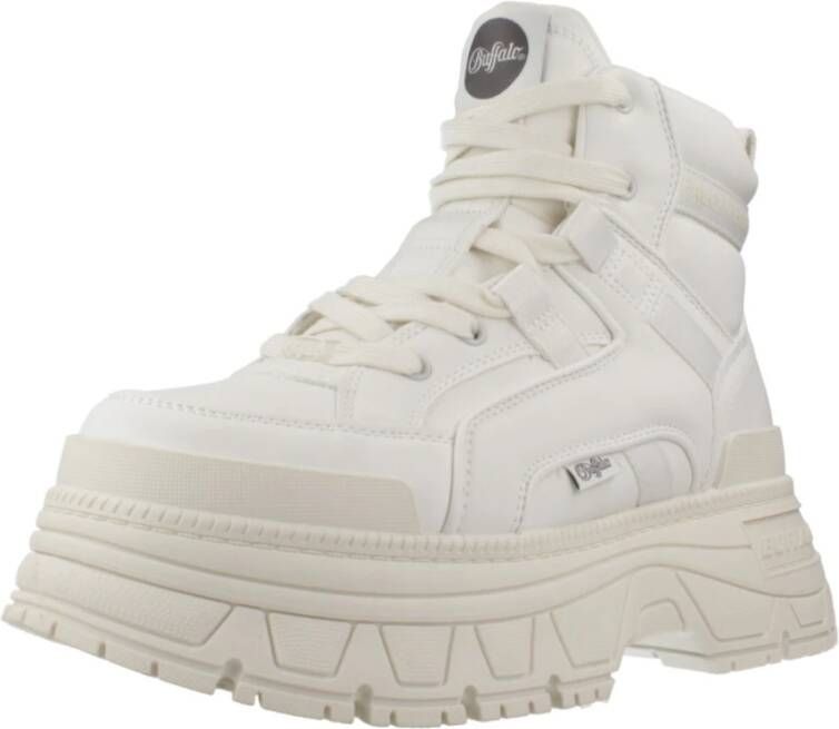 Buffalo Fusion Hybrid Mid Veterschoenen White Dames