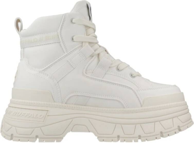 Buffalo Fusion Hybrid Mid Veterschoenen White Dames