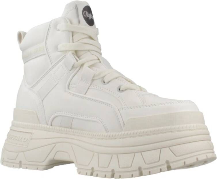 Buffalo Fusion Hybrid Mid Veterschoenen White Dames