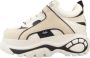 Buffalo Platform Sneakers Beige Dames - Thumbnail 4