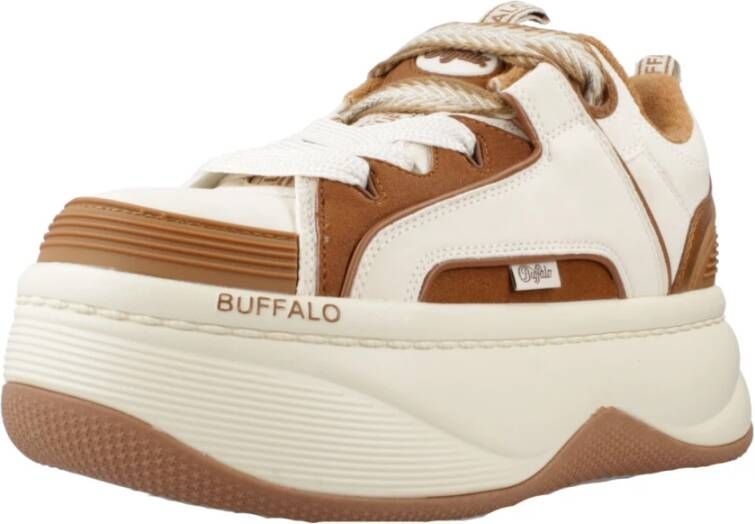 Buffalo Platform Sneakers Beige Dames