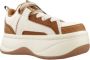 Buffalo Platform Sneakers Beige Dames - Thumbnail 7