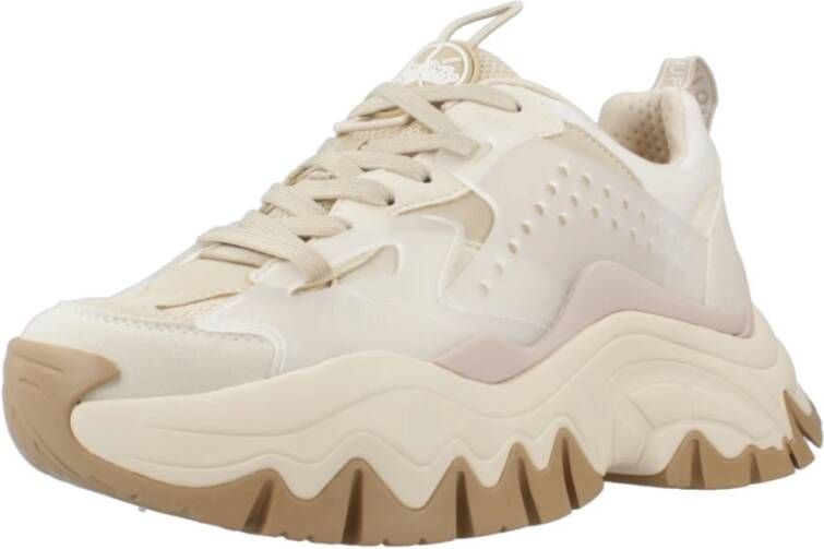 Buffalo Platform Sneakers Beige Dames