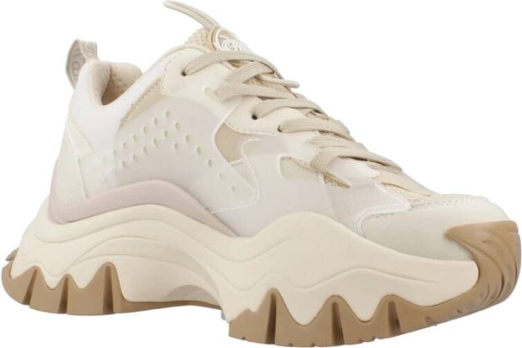 Buffalo Platform Sneakers Beige Dames