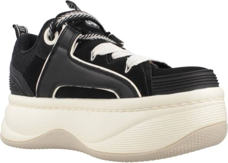 Buffalo Platform Sneakers Black Dames