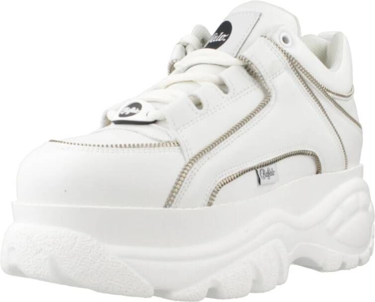 Buffalo Platform Sneakers White Dames