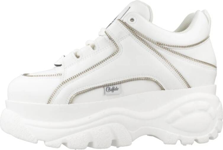 Buffalo Platform Sneakers White Dames