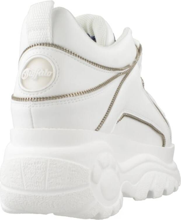 Buffalo Platform Sneakers White Dames