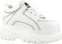 Buffalo Platform Sneakers White Dames - Thumbnail 6