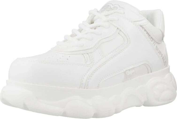 Buffalo Platform Sneakers White Dames