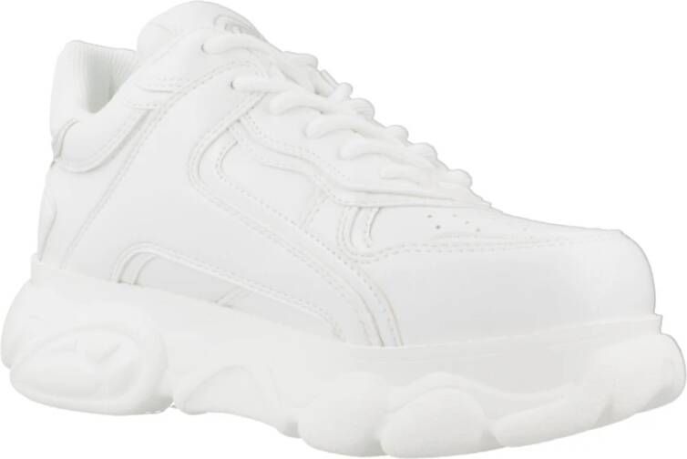 Buffalo Platform Sneakers White Dames