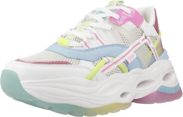 Buffalo Verhoog je sneaker game met Triple Hollow Sneakers Multicolor Dames