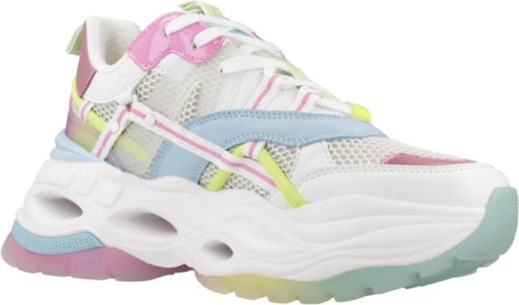 Buffalo Verhoog je sneaker game met Triple Hollow Sneakers Multicolor Dames