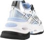 Buffalo Triplet Hollow Trendy Sneakers Dames white blue silver maat: 39 beschikbare maaten:36 37 38 39 40 41 - Thumbnail 9