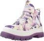 Buffalo Stijlvolle Lace-up Laarzen Purple Dames - Thumbnail 2