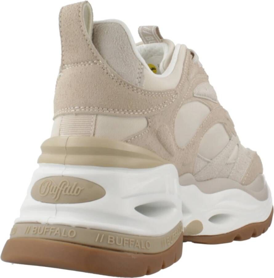 Buffalo Stijlvolle Sneakers voor Mannen en Vrouwen Beige Dames