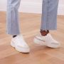 Buffalo Wit Crème Sneakers White Dames - Thumbnail 4