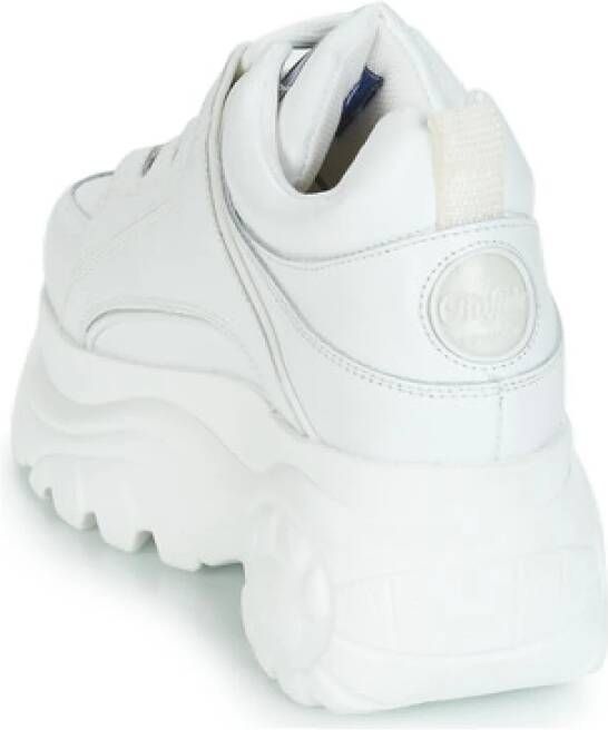 Buffalo Witte Sneakers voor een stijlvolle look White Dames