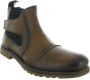 Bugatti Amros Casual Schoenen Zwart Brown Heren - Thumbnail 3