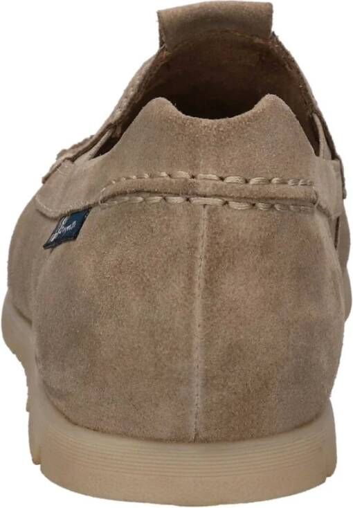 Bugatti Beige Loafers voor Mannen Beige Heren