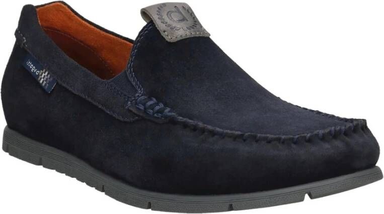 Bugatti Blauwe Loafers voor Mannen Blue Heren