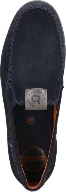 Bugatti Blauwe Loafers voor Mannen Blue Heren